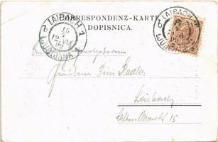 1899 (Vorläufer) Ljubljana, Laibach; Tirnauer Lände / Trnovo  (EB)