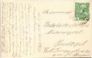 1912 Velika Brda, Vel. Brdo; Gostilna in prodajalna Ivan Ludvik. M. Seber, Postojna  / restaurant an...