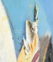 Kelemen Emil (1895-1975): Imaginárius táj. Olaj, vászon, jelzett. Hátoldalán Künstlerhaus (Bécs?) ki...