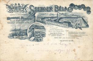 Budapest II. Seenger Béla gyártelepe