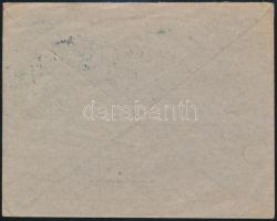 1917 Céges levél Arató 2 x 5f + 10f bérmentesítéssel 5f szükségportóval / Business cover with 2 x 5f...