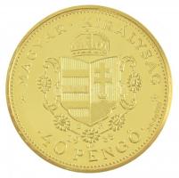 DN "Berán Pengő Sor színezüstből" a Berán Lajos által tervezett pengő pénzérmék Ag és aran...