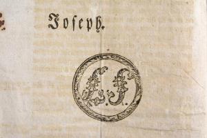 Bécs 1784. Udvari leirat a Bécsi városi bankócédulák (Wiener-Stadt Banco-Zettel) 1784-es sorozatának...