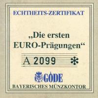 Európa 1997. 10€ Ag "Görögország-Demokritosz" T:PP Tanúsítvánnyal!
