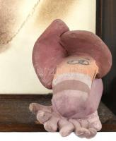 Sajdik Ferenc (1930-): Macska. Vegyes technika, papír, jelzett. 18x16 cm. Üvegezett fa keretben. Any...