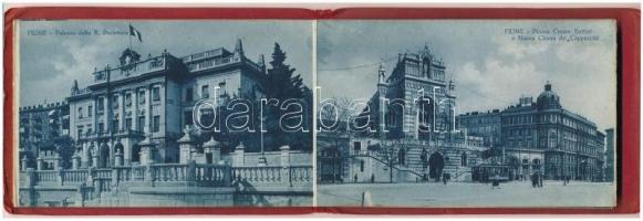 Fiume, Rijeka; - képeslapfüzet 12 képeslappal / - postcard booklet with 12 postcards
