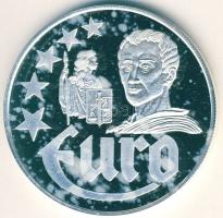 Európa 1997. 10€ Ag "Franciaország-Charles de Secondat" T:PP Tanúsítvánnyal!