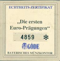 Európa 1997. 10€ Ag "Franciaország-Charles de Secondat" T:PP Tanúsítvánnyal!