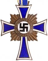 Német Harmadik Birodalom 1938. "Német Anyasági Kereszt, bronz fokozata" zománcozott Br kit...