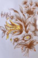 3 db nagyméretű hollóházi porcelán váza, jelzett, matricás, hibátlan, m: 31,5 cm, 24 cm, 31 cm + 2 d...