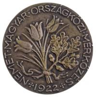 Berán Lajos (1882-1943) 1922. "Magyar Golf Club / Német-magyar országközi mérkőzés" fém em...