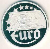 Európa 1997. 10€ Ag "Belgium-belga frank" T:PP Tanúsítvánnyal!
