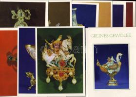 NDK: a Szász Hercegség kincsei a drezdai állami múzeumban, 9 használatlan lapon borítóval