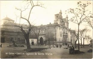 Úbeda, Iglesia de Santa Maria / square, church