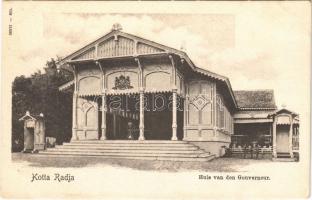 Kuta Raja, Koetaradja, Kota Raja; Huis van den Gouverneur / Governors house