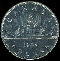 Kanada 1980+85. 1$ "Kenu" (2x) klf évszámmal T:2 k.