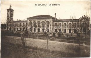 Toledo, La Estación / railway station (from postcard booklet)