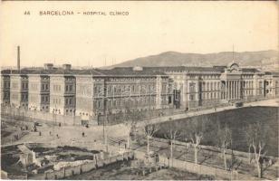 Barcelona, Hospital Clínico / clinical hospital, tram (EK)