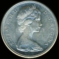 Kanada 1967. 1$ Ag "Centennial" T:2