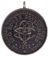 ~1930-1940. "Az Óbudai Tornaegylet Verseny Dija - Erő Épség Egyetértés 1872" jelzett Ag dí...
