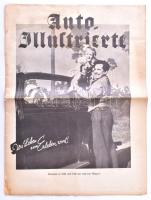 cca 1930-1940 Auto-Illustrierte. Német nyelvű autós folyóirat egy száma. Rüsselheim A. M., én., Adam Opel A.G., gazdag fekete-fehér képanyaggal illusztrált, szakadt, 24 p.