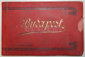Budapest album 9 db beragasztott képeslappal