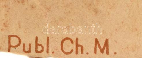 cca 1950 France, Trouville, la reine des plages. Turisztikai plakát. Ofszet, papír. Lobrot jelzéssel...