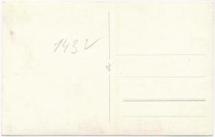 1933 Gödöllő, Cserkész Világ Jamboree: Robert Baden-Powell (Bi-Pi) és Teleki Pál lóháton / IV. Scout...