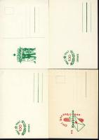 Eszperantó 13 db megíratlan eszperantó motívumú modern levelezőlap + 1 boríték