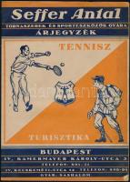 cca 1930 Bp. IV., Seffer Antal Tornaszerek és Sporteszközök Gyára árjegyzéke, 22p
