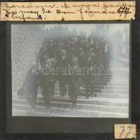 1929 Barcelonai Világkiállításon készült üvegdiák, 69 db üvegdia, köztük magyar vonatkozásúakkal is,...