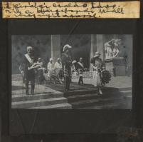 1929 Barcelonai Világkiállításon készült üvegdiák, 69 db üvegdia, köztük magyar vonatkozásúakkal is,...