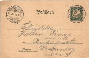 1895 (Vorläufer!!!) Königssee, St. Bartholomä, Obersee, Königsee. H. Metz Kunst-Verlags Anstalt Art ...