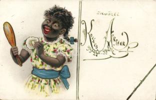 1899 Black child LItho