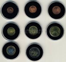 Szlovénia 2007. 1c, 2c, 5c, 10c, 20c, 50c, 1€, 2€ komplett sor! T:1