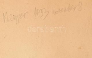 1933 Prag-hunt akadályverseny, feliratozott fotó, szélén és felületén sérülésekkel, kartonra ragaszt...