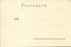 Nürnberg, Nuremberg; Geschmiedetes Eisengitter. Kunstgewerbliches Magazin Gg. Leykouf. Ritter & ...