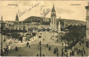 1912 Hamburg, Hauptbahnhof / railway station