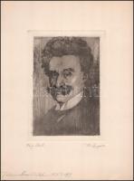 Mathilde Eder (?-?), Karl Engel (1889-1985): Johann Strauss Sohn életéhez kapcsolódó, 9 rézkarcból á...