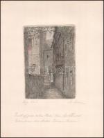 Mathilde Eder (?-?), Karl Engel (1889-1985): Johann Strauss Sohn életéhez kapcsolódó, 9 rézkarcból á...