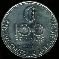 Komori-szigetek 2003. 100Fr "Hajó" T:2