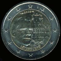 Luxemburg 2008. 2€ "Nagyhercegi palota-Henri nagyherceg" T:1-/2+