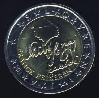 Szlovénia 2007. 2€ "France Preseren" T:2
