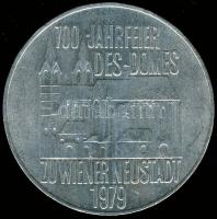 Ausztria 1979. 100Sch Ag "700 éves a Wiener Neustadt-i dóm" T:2