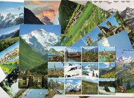 Svájc: 13 db használatlan képeslap