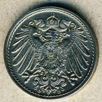 Német Birodalom/Császárság 1874A 1Pf T:3+ + 2Pf T:2-/3+ + 1875A 1Pf T:2-/3+ + 1893A 1Pf T:2 + 1898A ...