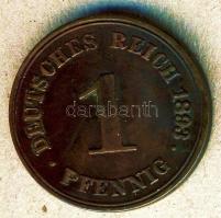 Német Birodalom/Császárság 1874A 1Pf T:3+ + 2Pf T:2-/3+ + 1875A 1Pf T:2-/3+ + 1893A 1Pf T:2 + 1898A ...