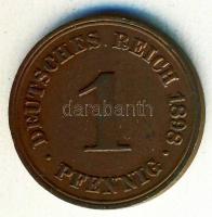 Német Birodalom/Császárság 1874A 1Pf T:3+ + 2Pf T:2-/3+ + 1875A 1Pf T:2-/3+ + 1893A 1Pf T:2 + 1898A ...