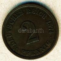 Német Birodalom/Császárság 1874A 1Pf T:3+ + 2Pf T:2-/3+ + 1875A 1Pf T:2-/3+ + 1893A 1Pf T:2 + 1898A ...