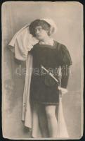 cca 1920 Beregi Oszkár (1876-1965) színész, kabinetfotó körbevágott kartonon. 19x11,5 cm